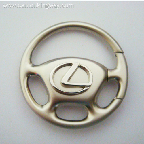 Premium hotselling zinc alloy car brands metal keychain